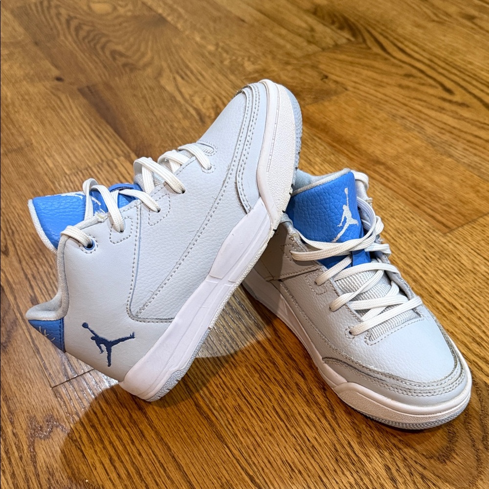 Air Jordan Flight Origin 3 'Pure Platinum Legend Blue' Sneakers/Shoes.